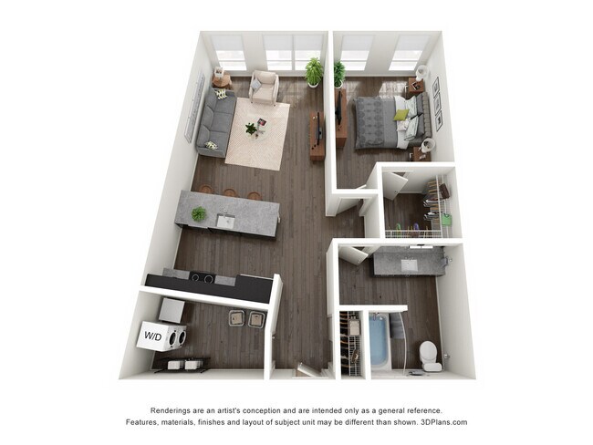 Unit E717 E717 floor plan